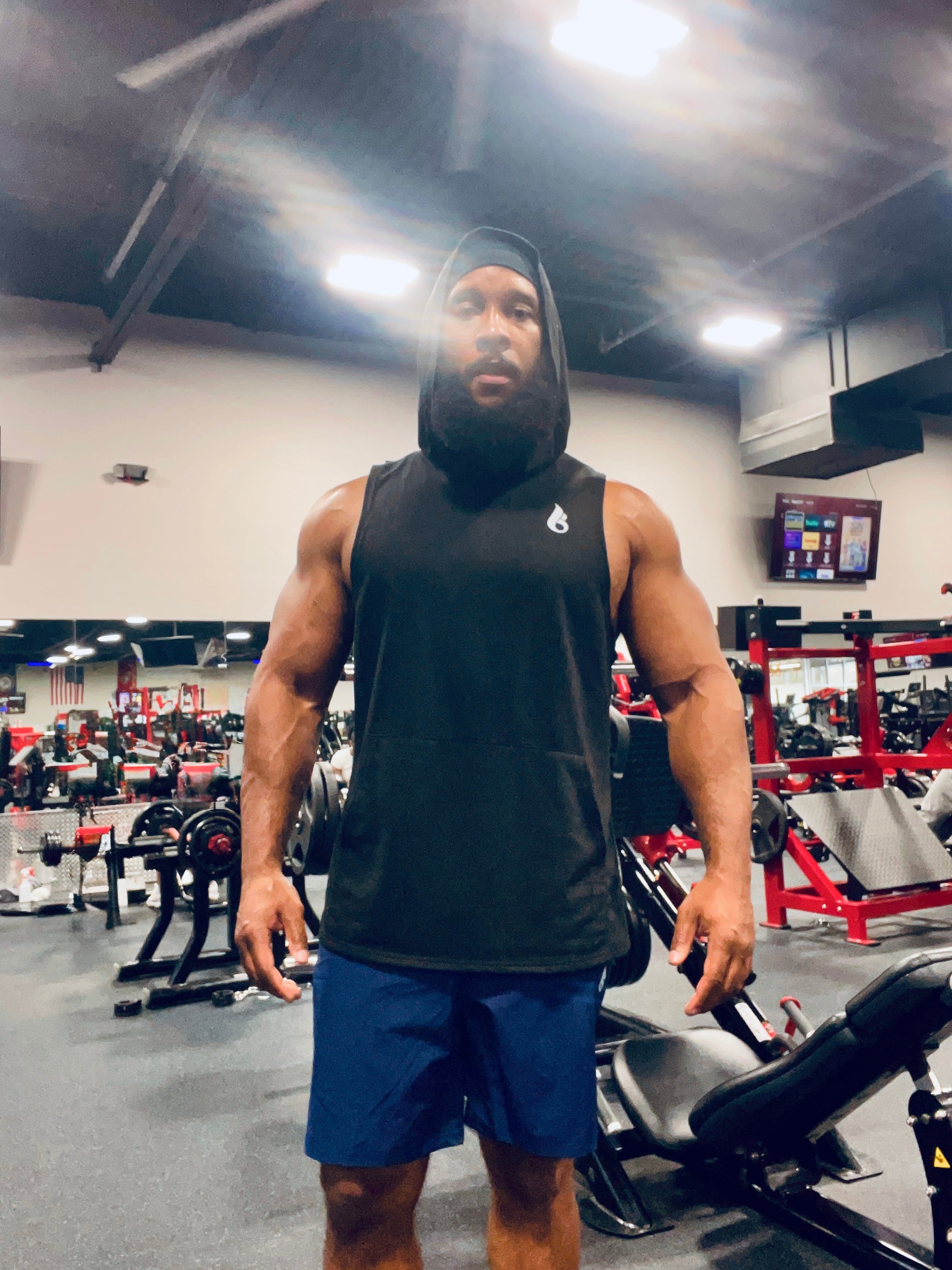 Men’s Cut-off Hoodie