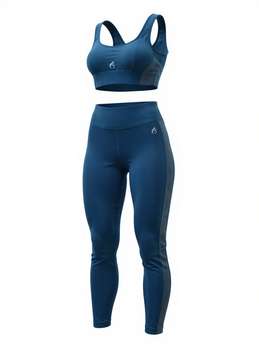Women's workout Sets 2-piece Set. Sports Bra, Padded Butt Lifting Leggings High Waisted