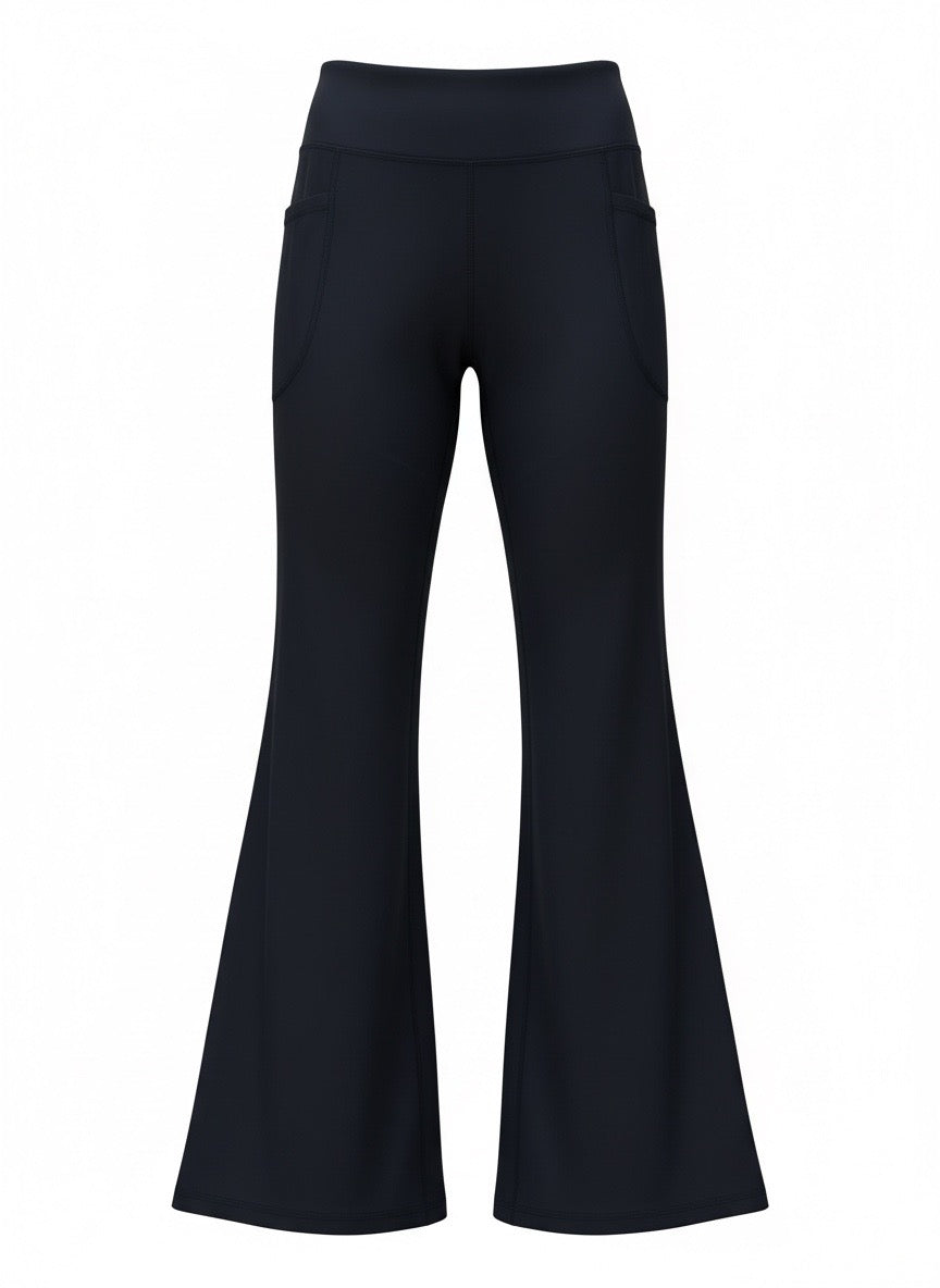 Born2BFree Flared yoga pants/ High waisted-Bell Bottom Boot cut
