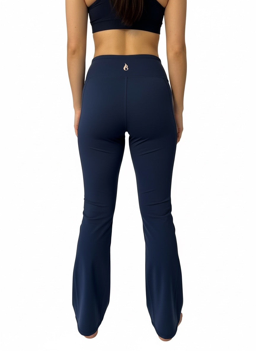 Born2BFree Flared yoga pants/ High waisted-Bell Bottom Boot cut