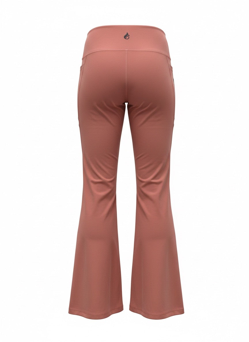 Born2BFree Flared yoga pants/ High waisted-Bell Bottom Boot cut